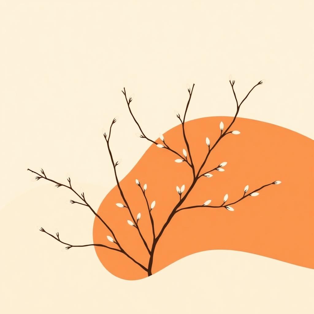 Ilustração acolhedora de bem estar feminino